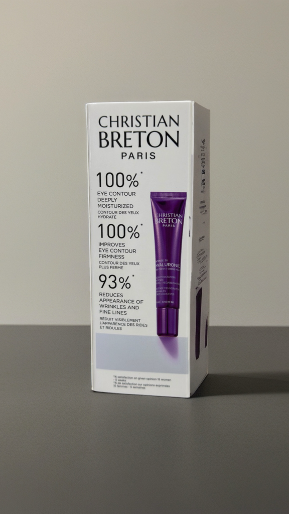 Christian Breton – Intense 3X Hyaluronic Eye Cream – Deep Hydration