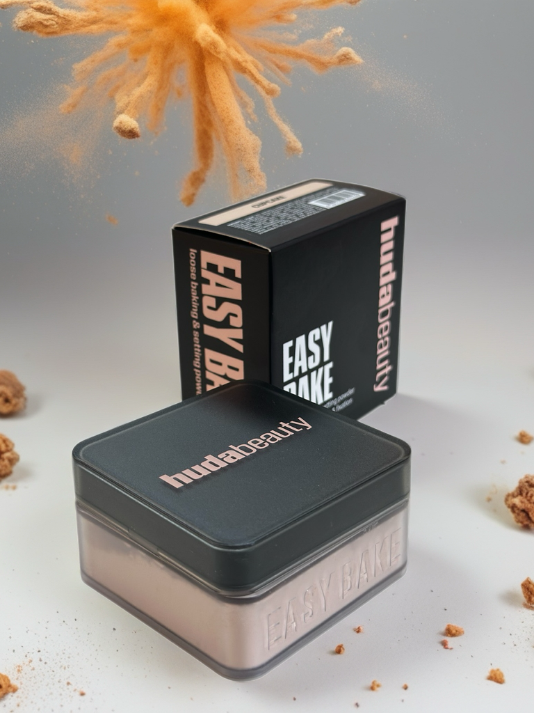 Huda Beauty Easy Bake Loose Setting Powder – Cupcake | Baking & Brightening Powder