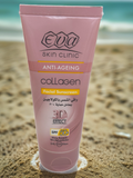 EVA Skin Clinic Collagen Facial Sunscreen SPF 50+
واقي شمس بالكولاجين مضاد للتجاعيد
