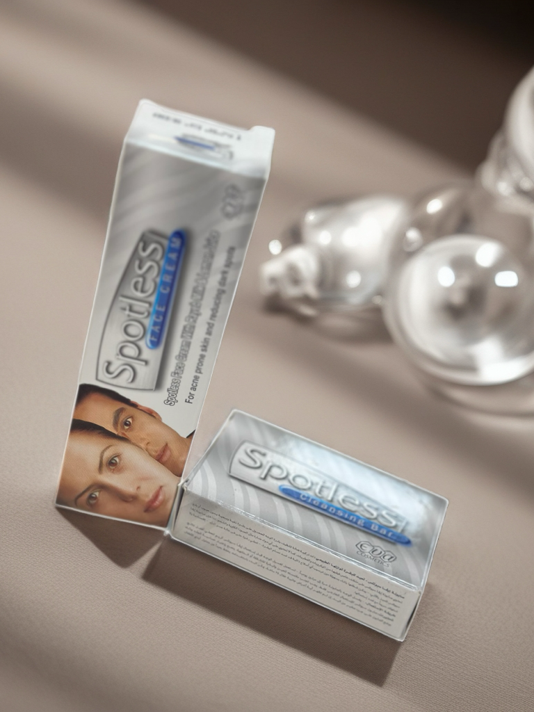 EVA Spotless Face Cream & Cleansing Bar Set