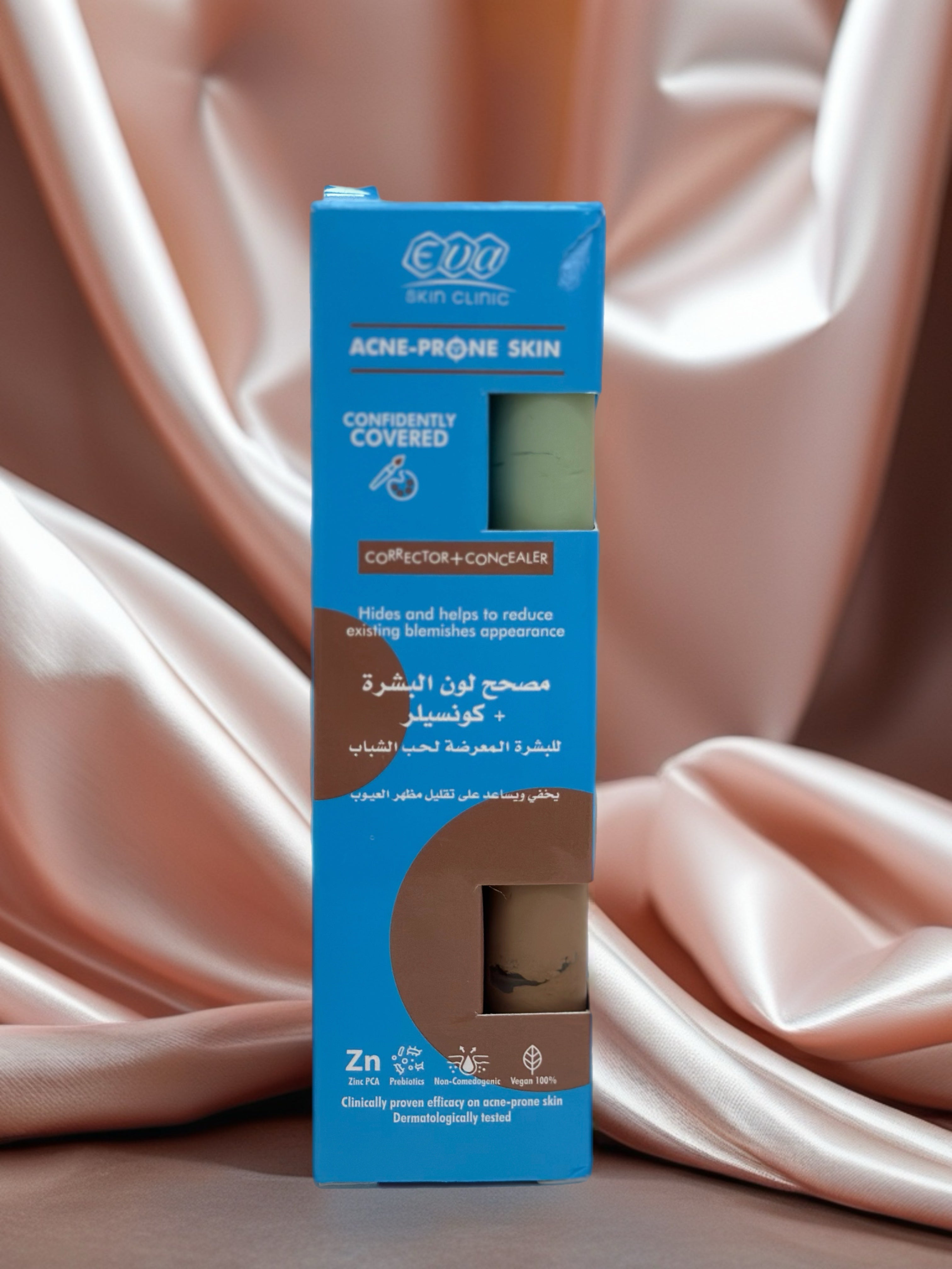 EVA Skin Clinic Corrector + Concealer for Acne-Prone Skin