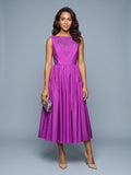 Timeless Violet Flow Dress