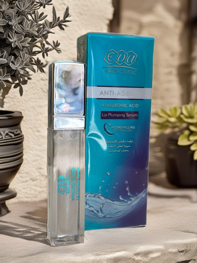 EVA Skin Clinic Hyaluronic Acid Lip Plumping Serum
سيروم تكثيف الشفاه بحمض الهيالورونيك من إيفا