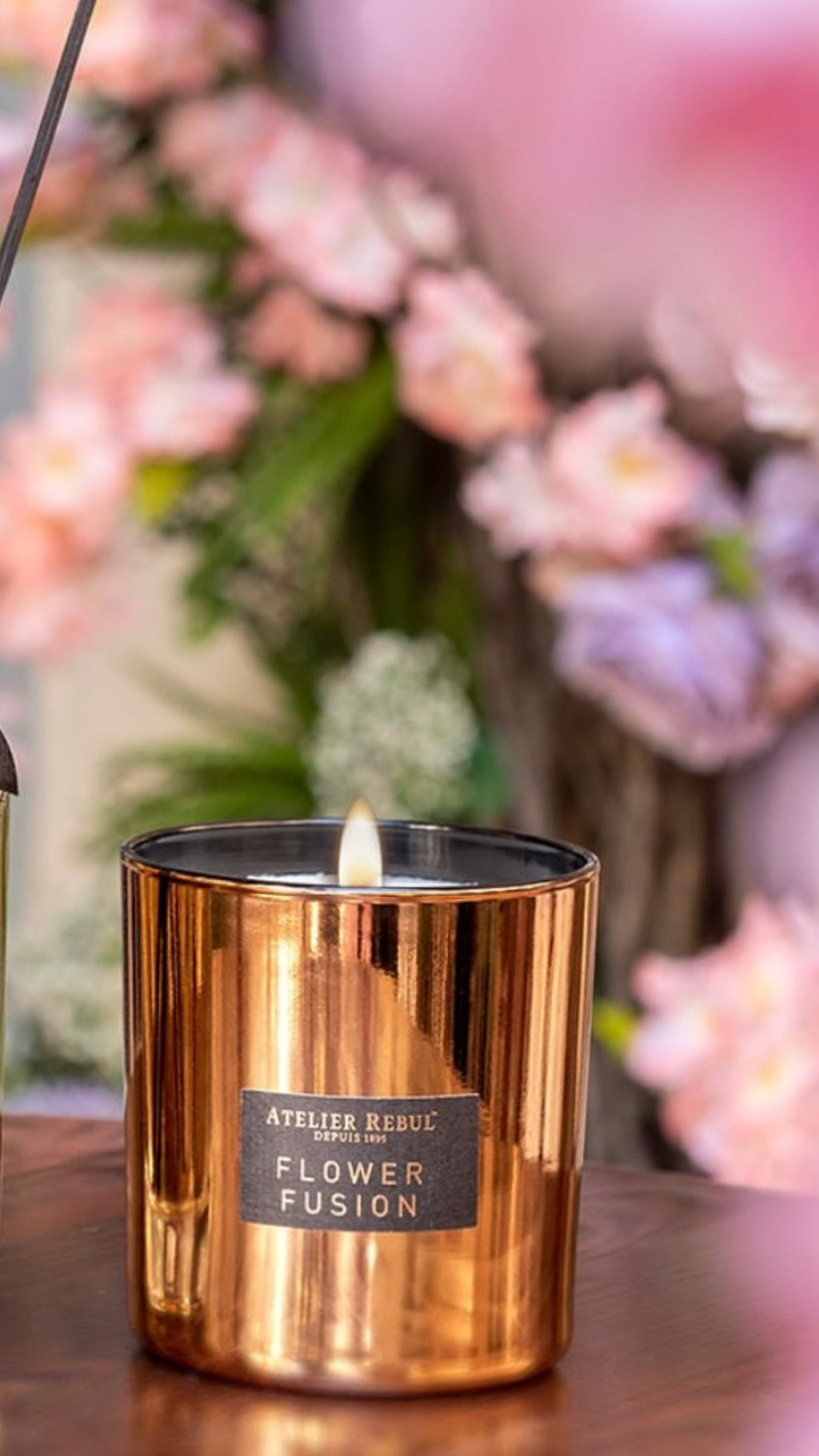 Atelier Rebul Flower Fusion Candle – Luxury Scented Candle- 210g