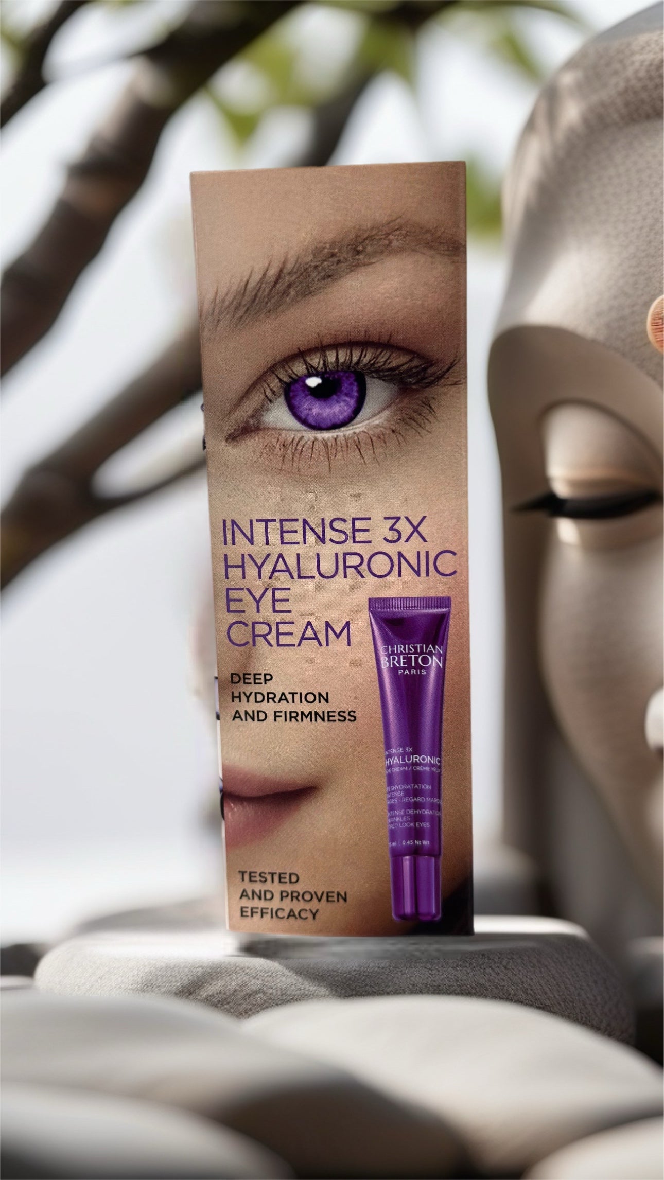 Christian Breton – Intense 3X Hyaluronic Eye Cream – Deep Hydration