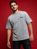 Minimal Logo T-Shirt – Washed Grey