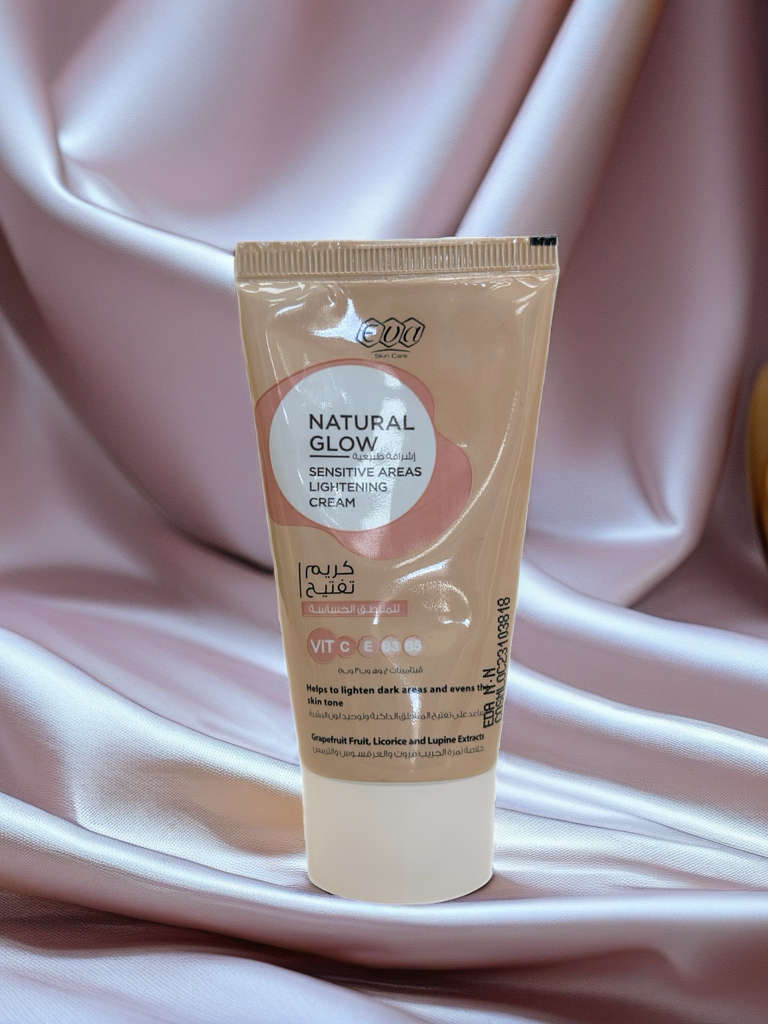 EVA Natural Glow Sensitive Areas Lightening Cream 50g