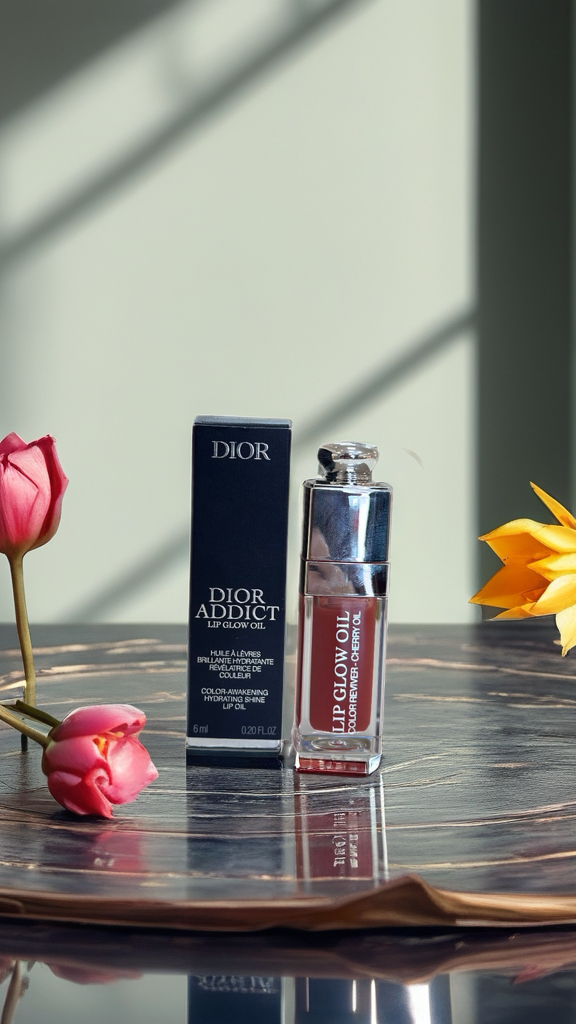 Dior Addict Lip Glow Oil – Color Reviver Cherry