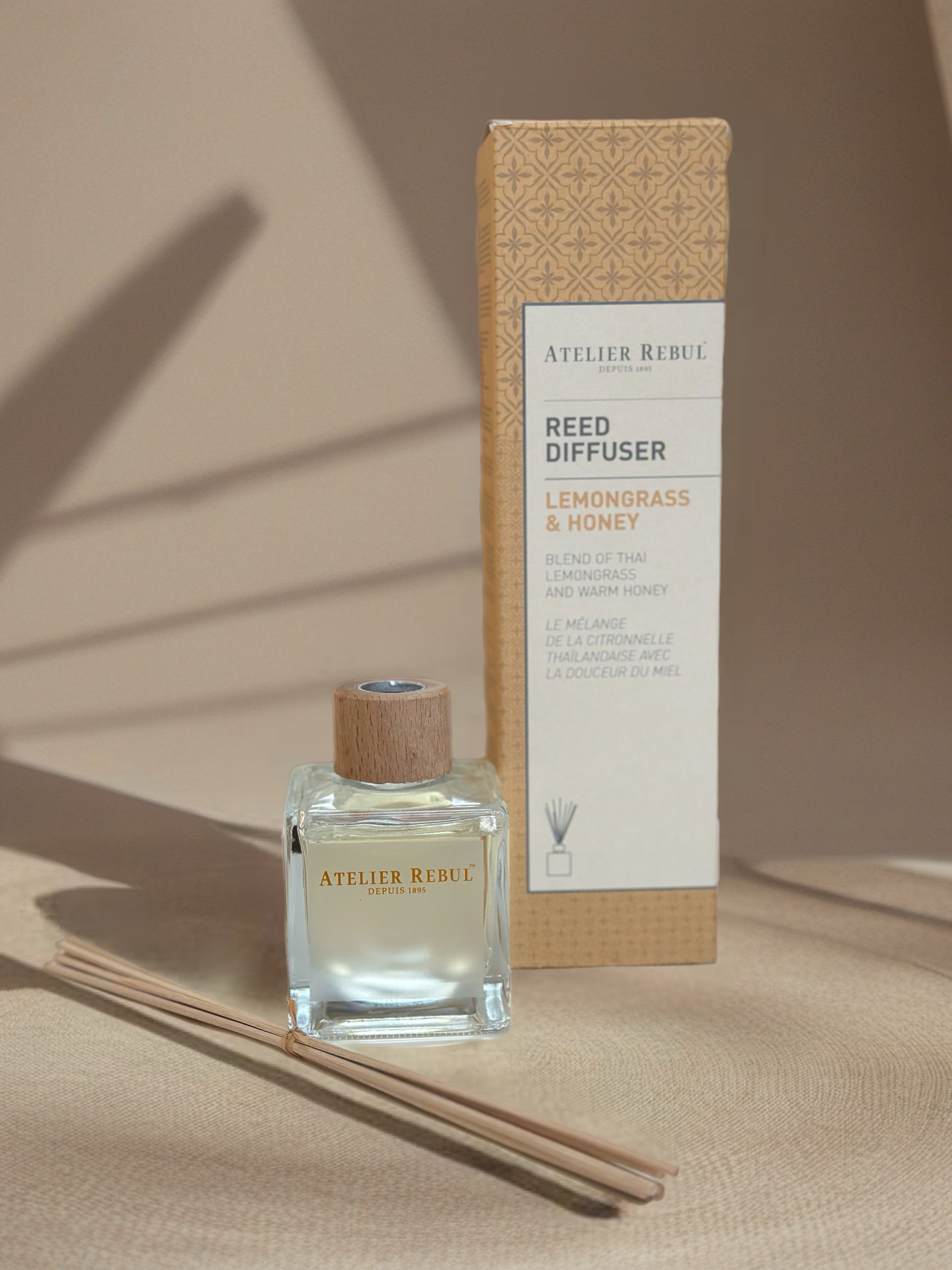 Atelier Rebul Lemongrass & Honey Reed Diffuser 120ml