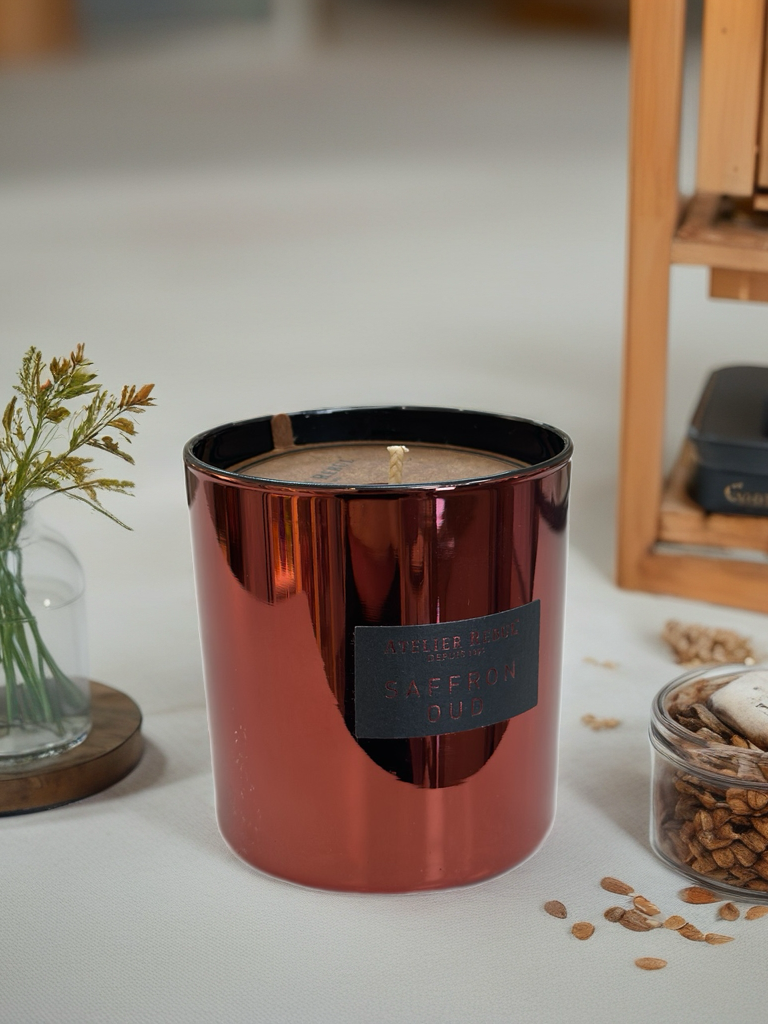 Atelier Rebul Saffron Oud Scented Candle