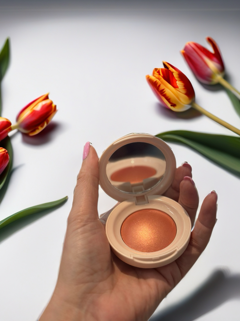 Rare Beauty Soft Pinch Luminous Powder Blush – Joy | Warm Coral Glow
