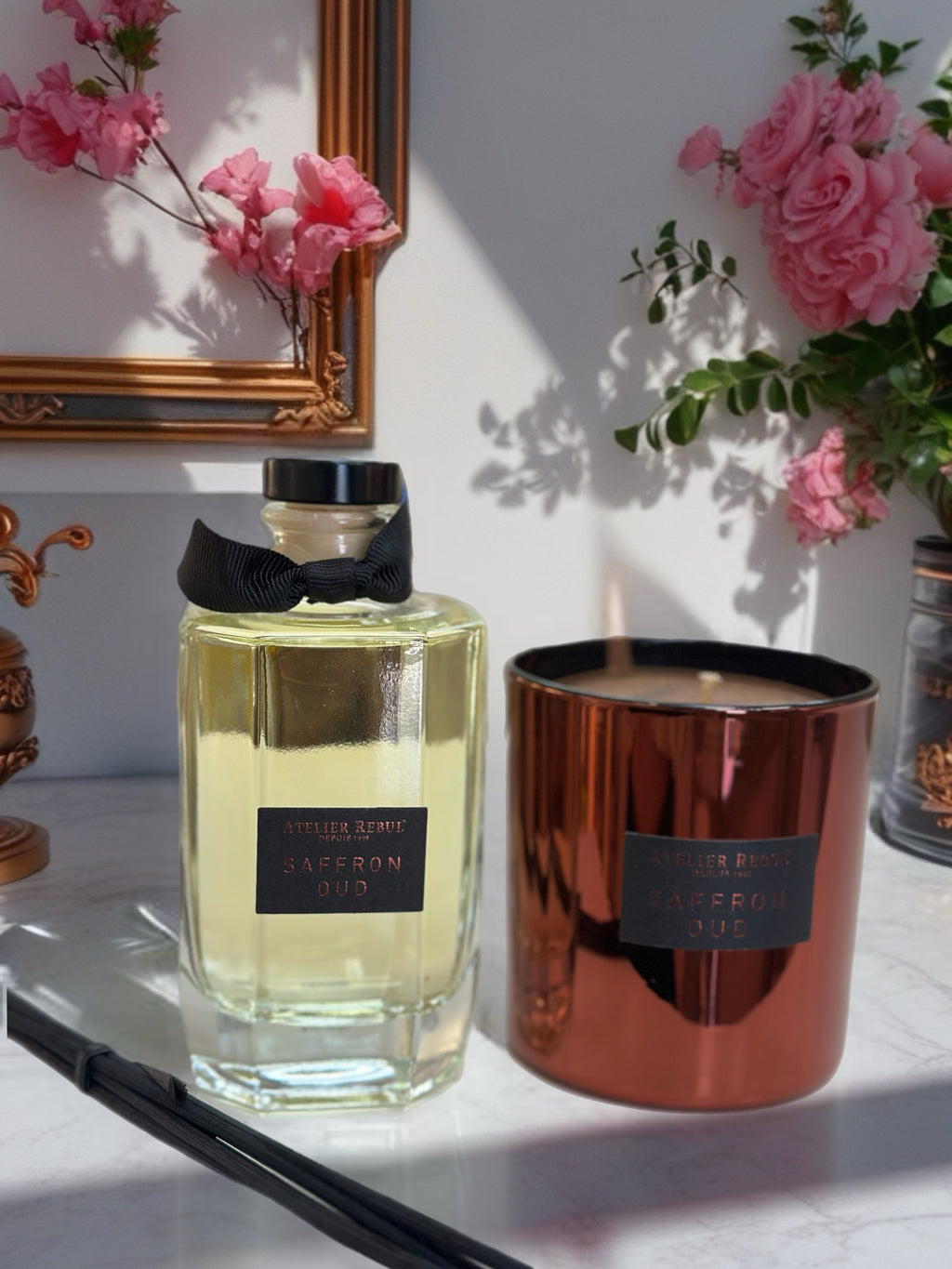 Atelier Rebul Saffron Oud Reed Diffuser