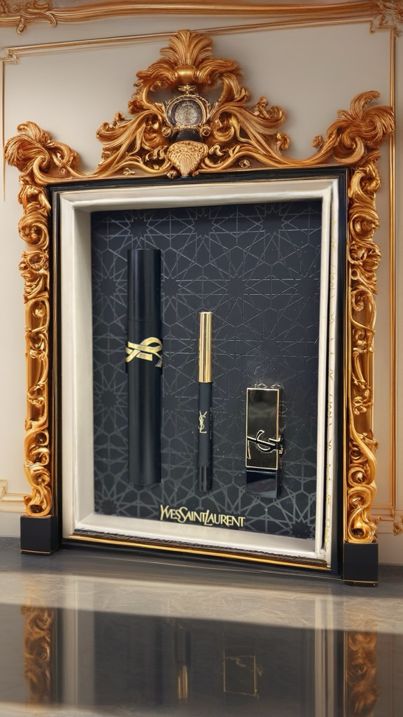 Yves Saint Laurent Luxury Makeup Gift Set – Mascara & Lipstick Duo