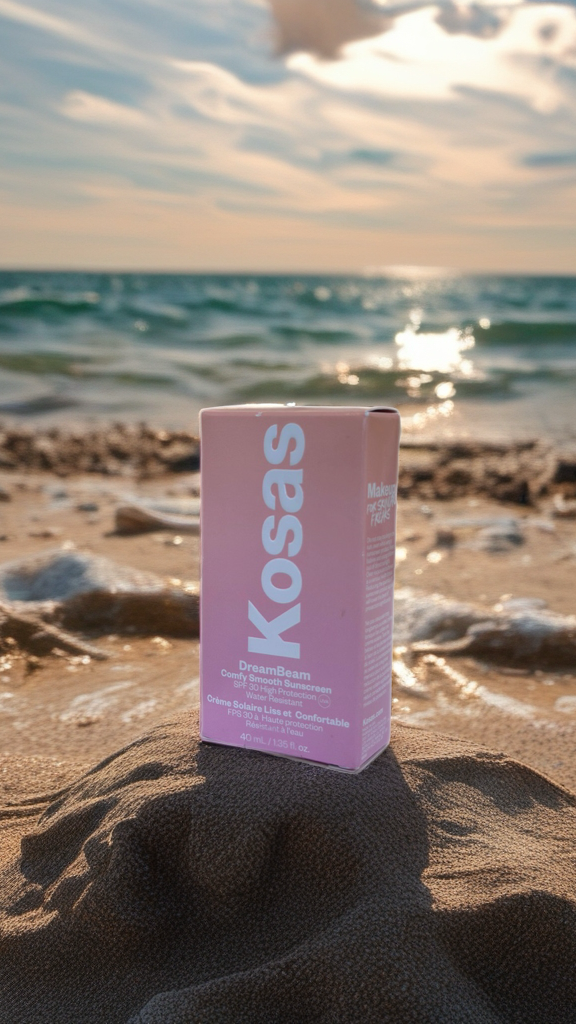Kosas DreamBeam Comfy Smooth Sunscreen SPF 30 – Glow Primer Sunscreen