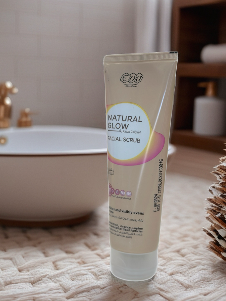 EVA Natural Glow Facial Scrub 100ml