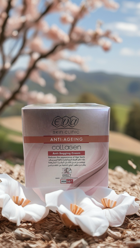 EVA Skin Clinic Collagen Anti-Aging Cream
كريم الكولاجين لمكافحة الترهل +50