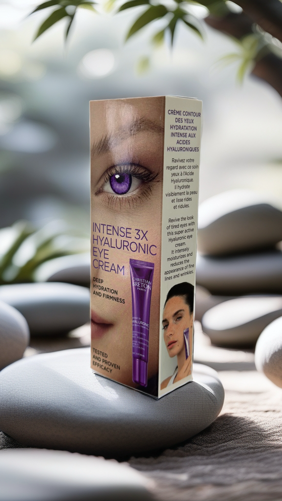 Christian Breton – Intense 3X Hyaluronic Eye Cream – Deep Hydration