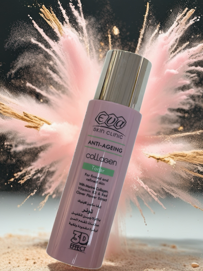 EVA Skin Clinic Collagen Anti-Ageing Toner
تونر الكولاجين لمكافحة علامات التقدم في السن