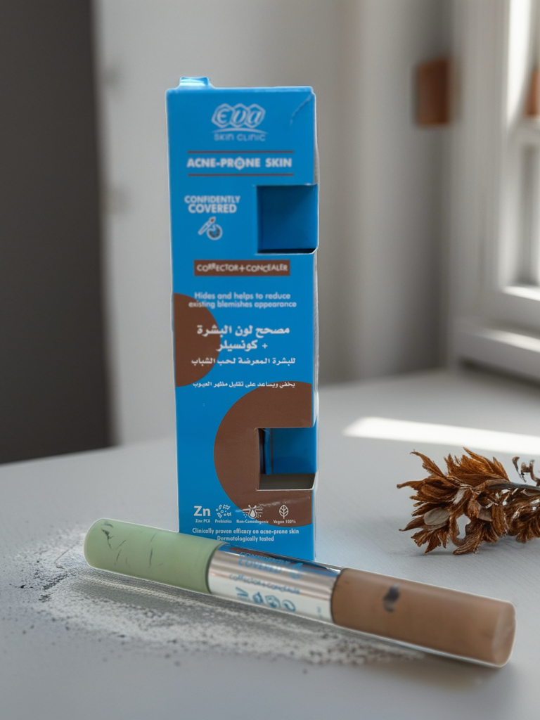 EVA Skin Clinic Corrector + Concealer for Acne-Prone Skin