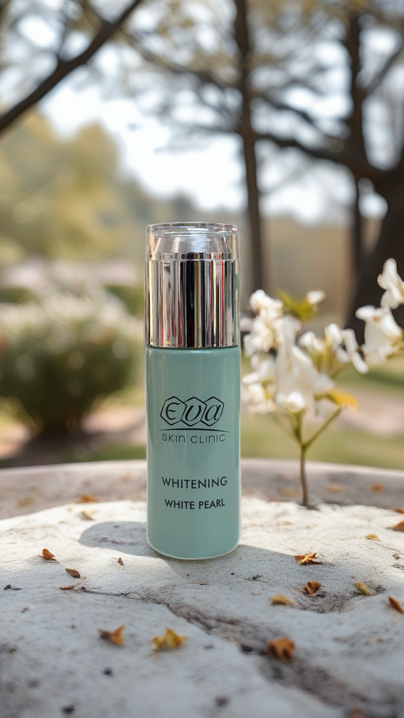 EVA Skin Clinic Whitening White Pearl Day Cream SPF 15
كريم تفتيح نهاري وايت بيرل من إيفا
50ml