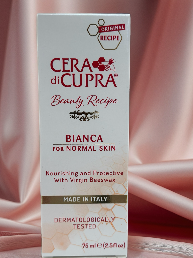 Cera di Cupra Bianca Cream for Normal Skin – 75ml (Made in Italy)