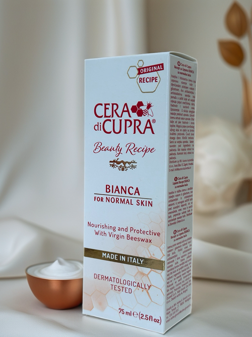 Cera di Cupra Bianca Cream for Normal Skin – 75ml (Made in Italy)